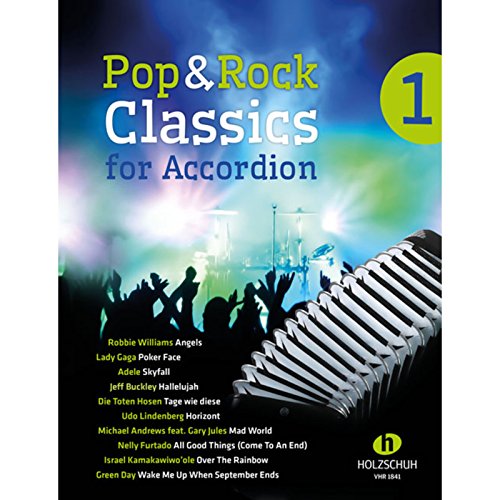 9783864340352: Pop & Rock Classics for Accordion 1