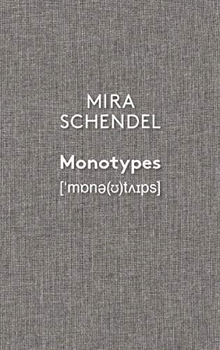 9783864421129: Mira Schendel: Monotypes