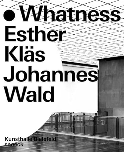 Beispielbild fr Whatness: Esther Kls, Johannes Wald: Kat. Kunsthalle Bielefeld zum Verkauf von medimops