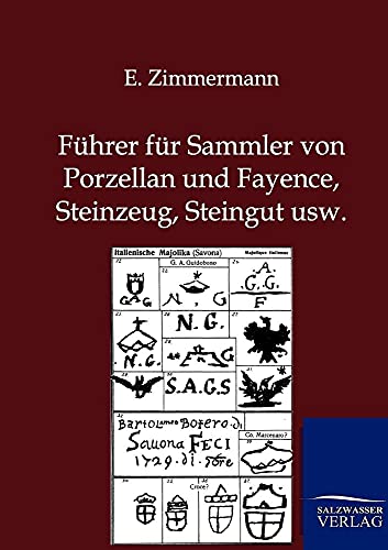 9783864445491: Fhrer fr Sammler von Porzellan und Fayence, Steinzeug, Steingut usw.