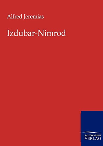 Stock image for Izdubar-Nimrod for sale by Chiron Media