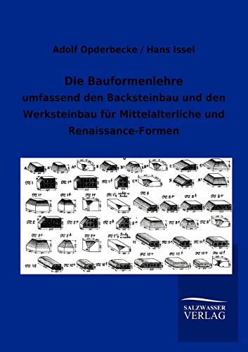 Stock image for Die Bauformenlehre for sale by Ria Christie Collections