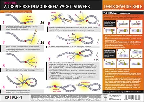 9783864482564: Augspleie in modernem Yachttauwerk: Augspleie in modernem geflochtenem und gedrehtem Yachttauwerk herstellen.