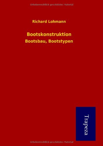 9783864543180: Bootskonstruktion