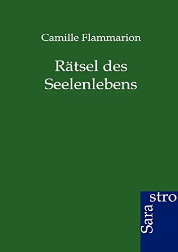 Stock image for Rtsel des Seelenlebens for sale by Blackwell's