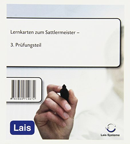 9783864714672: Lernkarten zum Sattlermeister: 3. Prfungsteil