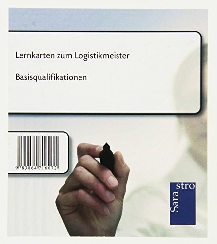 Beispielbild fr Lernkarten zum Logistikmeister: Basisqualifikationen zum Verkauf von Studibuch
