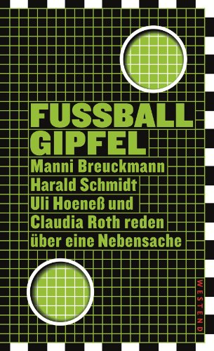 Fußballgipfel: Manni Breuckmann, Uli Hoeneß, Harald Schmidt und Claudia Roth reden über eine Nebe...