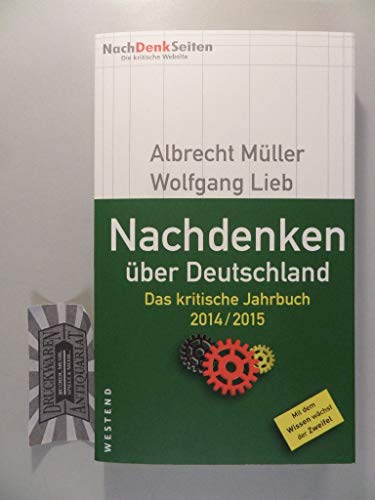 Stock image for Nachdenken ber Deutschland: Das kritische Jahrbuch 2014 / 2015 for sale by medimops