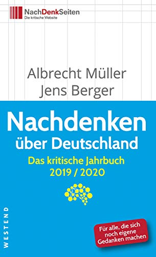 Beispielbild fr Nachdenken ber Deutschland: Das kritische Jahrbuch 2019/2020 zum Verkauf von medimops
