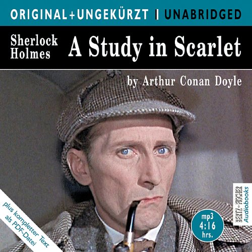 Beispielbild fr Sherlock Holmes: A Study in Scarlet / Eine Studie in Scharlachrot. MP3-CD. Die englische Originalfassung ungekrzt zum Verkauf von Antiquariat BuchX