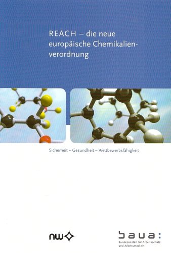 Beispielbild fr REACH, die neue europische Chemikalienverordnung zum Verkauf von medimops