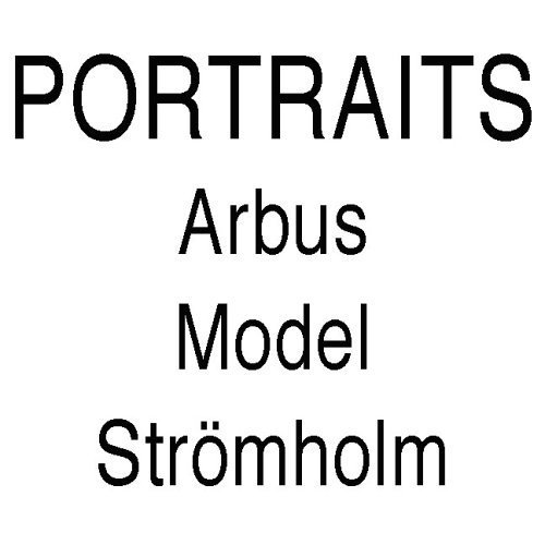 Imagen de archivo de Arbus, Model, Strmholm a la venta por Stephen Bulger Gallery