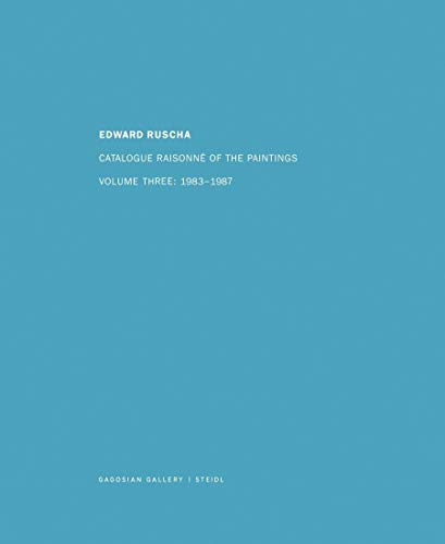 9783865218339: Edward Ruscha Catalogue Raisonne of the Paintings Vol.4 1988-1992 /anglais