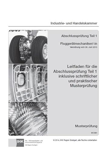 9783865229267: PAL-Musteraufgabensatz - Abschlussprfung Teil 1 - Fluggertmechaniker/-in (M 0361)