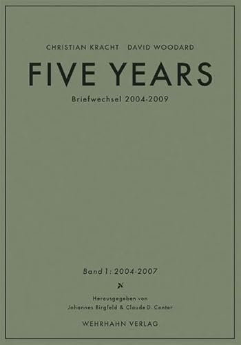 9783865252357: Five Years Briefwechsel 2004-2009