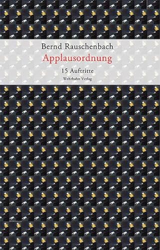 Stock image for Applausordnung: 15 Auftritte for sale by medimops