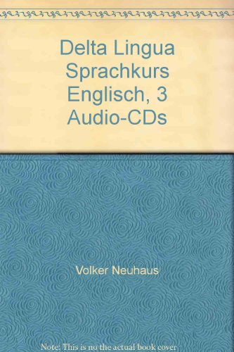 Imagen de archivo de Delta Lingua Sprachkurs Englisch, 3 Audio-CDs a la venta por medimops