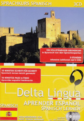 Imagen de archivo de Delta Lingua Sprachkurs Spanisch, 3 Audio-CDs a la venta por medimops