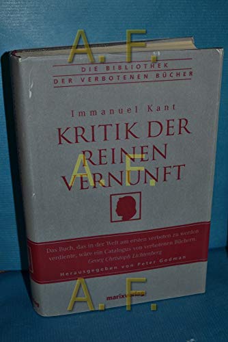 Kritik der reinen Vernunft - Immanuel Kant