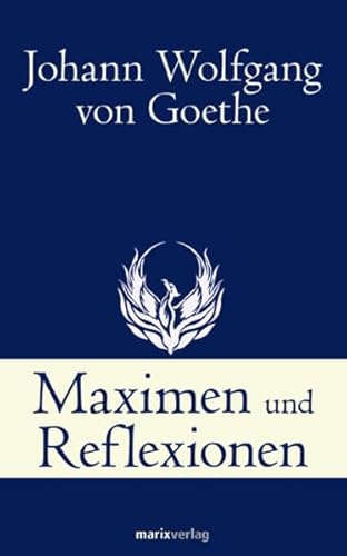 9783865392954: Maximen und Reflexionen