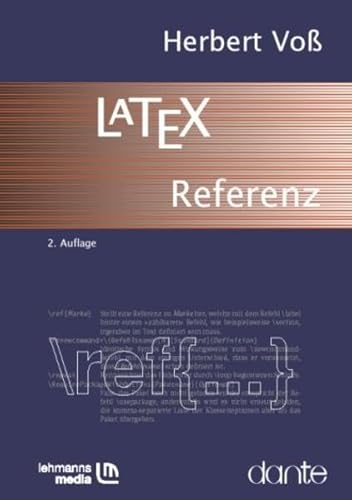 LaTeX Referenz (9783865413666) by Herbert Voss