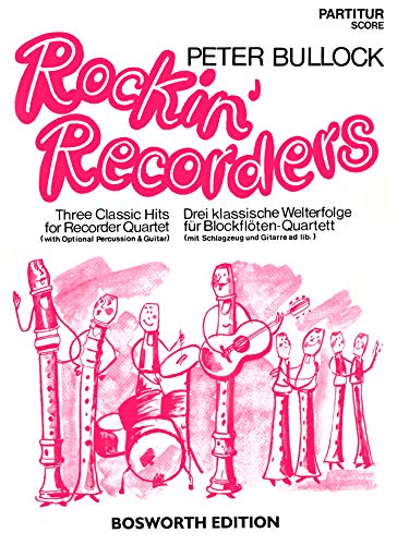 9783865431318: Peter bullock: rockin' recorders (score/parts)