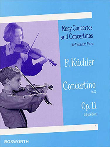 Imagen de archivo de Ferdinand Kuchler: Concertino in G Op.11 (Violin/Piano) a la venta por Revaluation Books