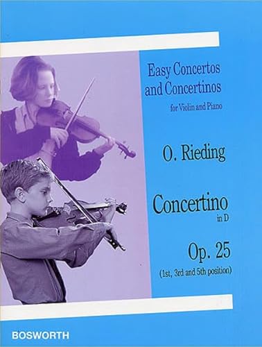 9783865435729: Rieding: Concertino in D-Dur. Op. 25. Easy Concertos and Concertinos