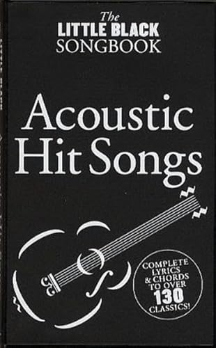 9783865436238: The little black songbook: acoustic hits