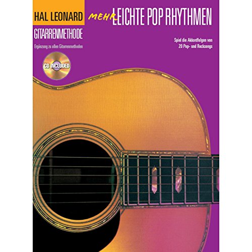Imagen de archivo de Hal Leonard Gitarrenmethode - Mehr leichte Pop Rhythmen a la venta por medimops