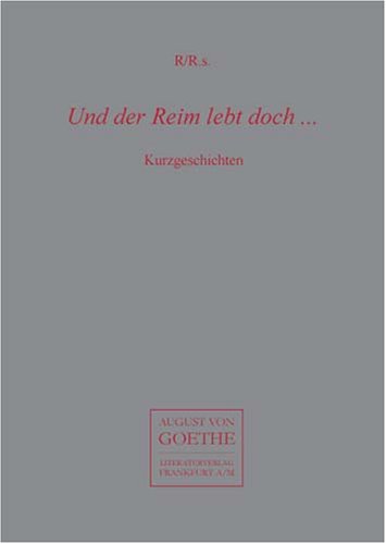 9783865484185: Und der Reim lebt doch ...: Kurzgeschichten