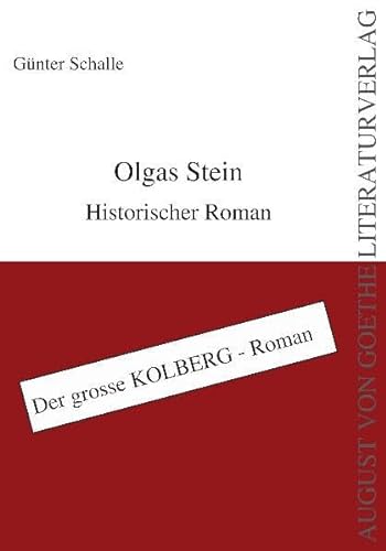 Beispielbild fr Olgas Stein: Historischer Roman zum Verkauf von medimops