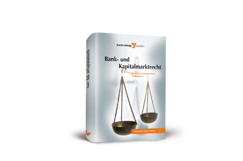 Stock image for Bank- und Kapitalmarktrecht for sale by Mispah books