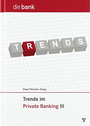 Stock image for Trends im Private Banking III for sale by medimops