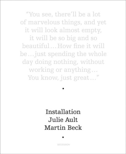 Installation: Julie Ault and Martin Beck (9783865601353) by Matthias Michalka