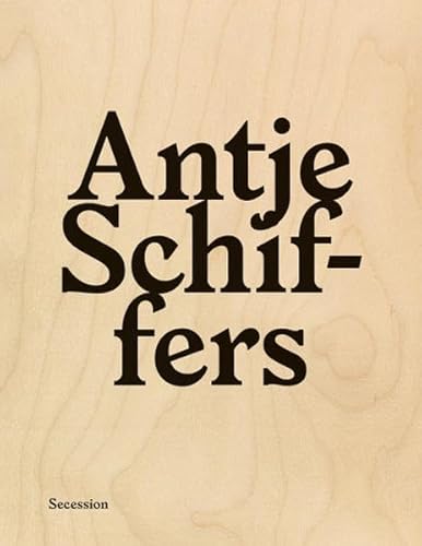 Stock image for Antje Schiffers for sale by ANARTIST