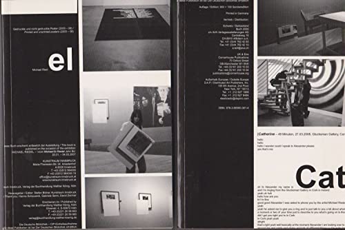 Beispielbild fr Michael S. Riedel. Gedruckte und nicht gedruckte Poster (2003-2008) /Printed and unprinted posters (2003-2008) zum Verkauf von medimops