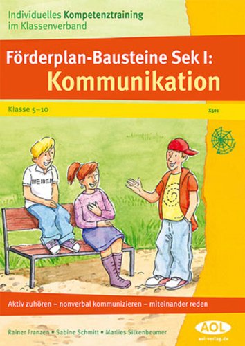 9783865675019: Frderplan-Bausteine Sek. I: Kommunikation