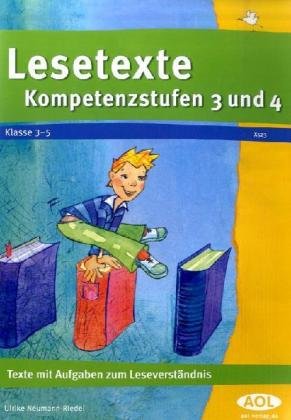 9783865675231: Lesetexte Kompetenzstufe 3 und 4