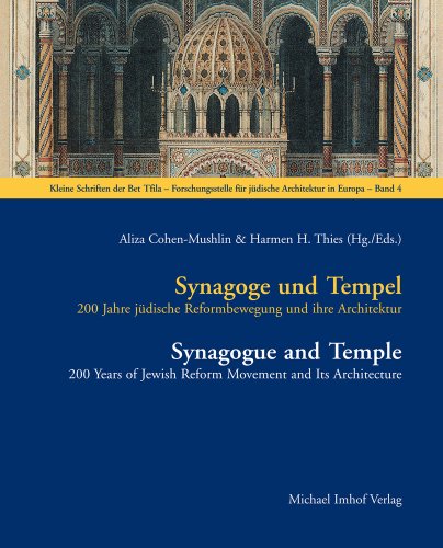 Imagen de archivo de Synagoge und Tempel / Synagogue and Temple: 200 Jahre jüdische Reformbewegung und ihre Architektur / 200 Years of Jewish Reform Movement and Its . (Kleine Schriften der Bet Tfila  " Forschu) a la venta por HPB-Diamond