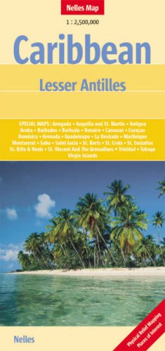 Caribbean Lesser Antilles Map by Nelles (Nelles Maps) (English, French and German Edition) (9783865740113) by Nelles Verlag
