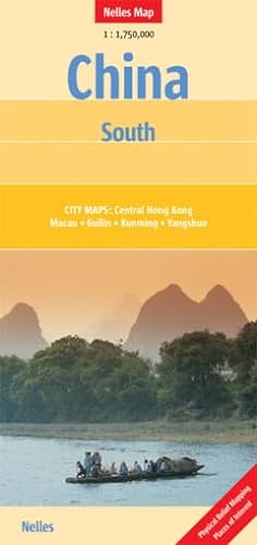 China South Map (9783865740182) by Nelles Verlag