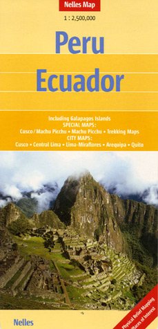 Peru - Ecuador Map by Nelles (English, Spanish, French, Italian and German Edition) (9783865740625) by Nelles Verlag