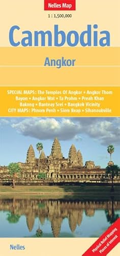 9783865742087: Cambodia / Angkor: NEL.062 (Nelles Map)