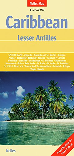 Stock image for Caribbean Lesser Antilles Nelle 1:2.5M for sale by Books Unplugged