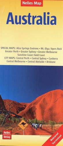 Nelles Map Landkarte Australia 1:4 500 000 : 1:4500000 - reiß- und wasserfest; waterproof and tear-resistant; indéchirable et imperméable; irrompible & impermeable