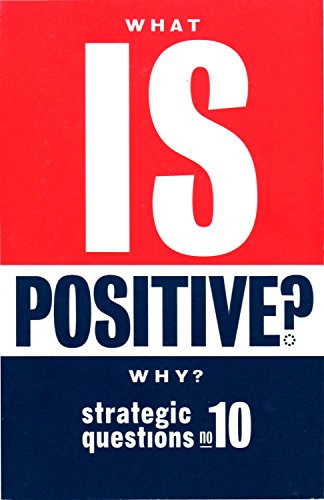 Beispielbild fr What is positive? Why? zum Verkauf von medimops