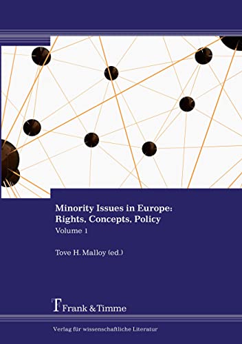 Beispielbild fr Minority Issues in Europe: Rights, Concepts, Policy: 0 zum Verkauf von Ammareal