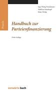 Beispielbild fr Handbuch zur Parteienfinanzierung zum Verkauf von Kultgut